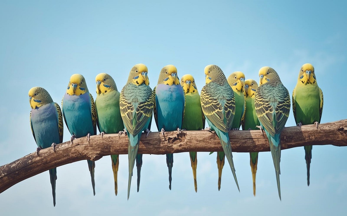 pet parakeets